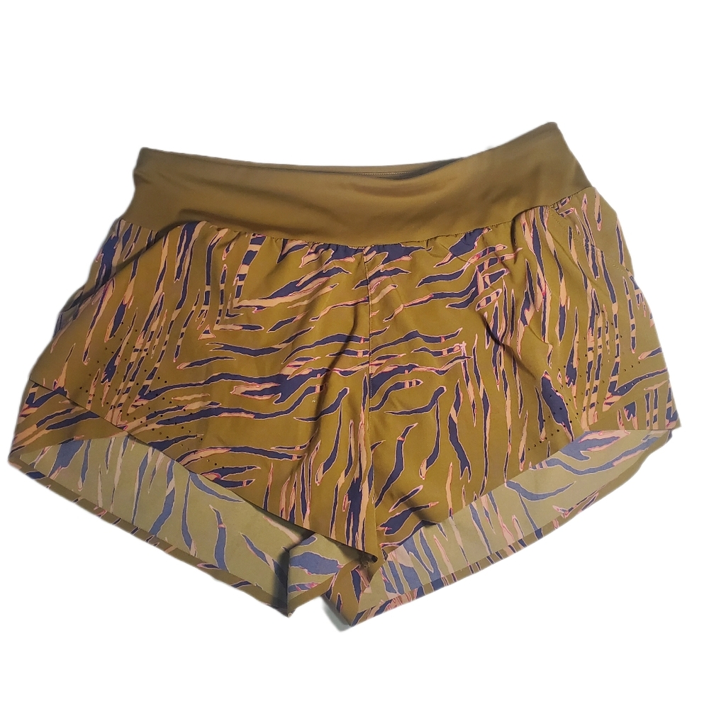 Joy Lab Patterned  Athletic Running Workout Gym Shorts Women's Size Medium EUC